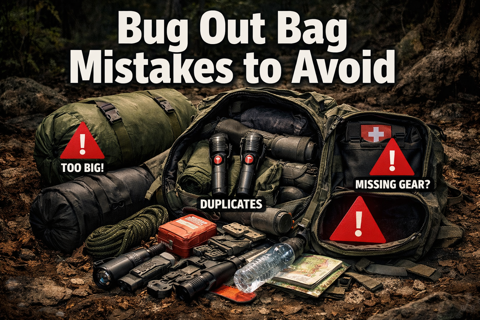 Bug Out Bag Mistakes to Avoid: A Prepper’s Complete Guide (2026)