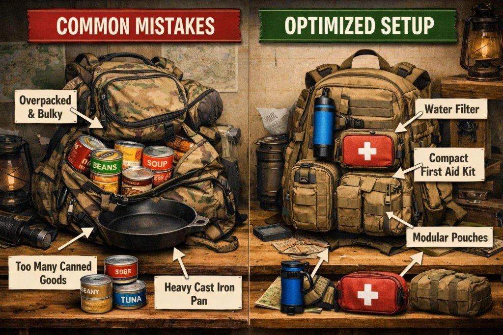 Common-Bug-Out-Bag-Mistakes