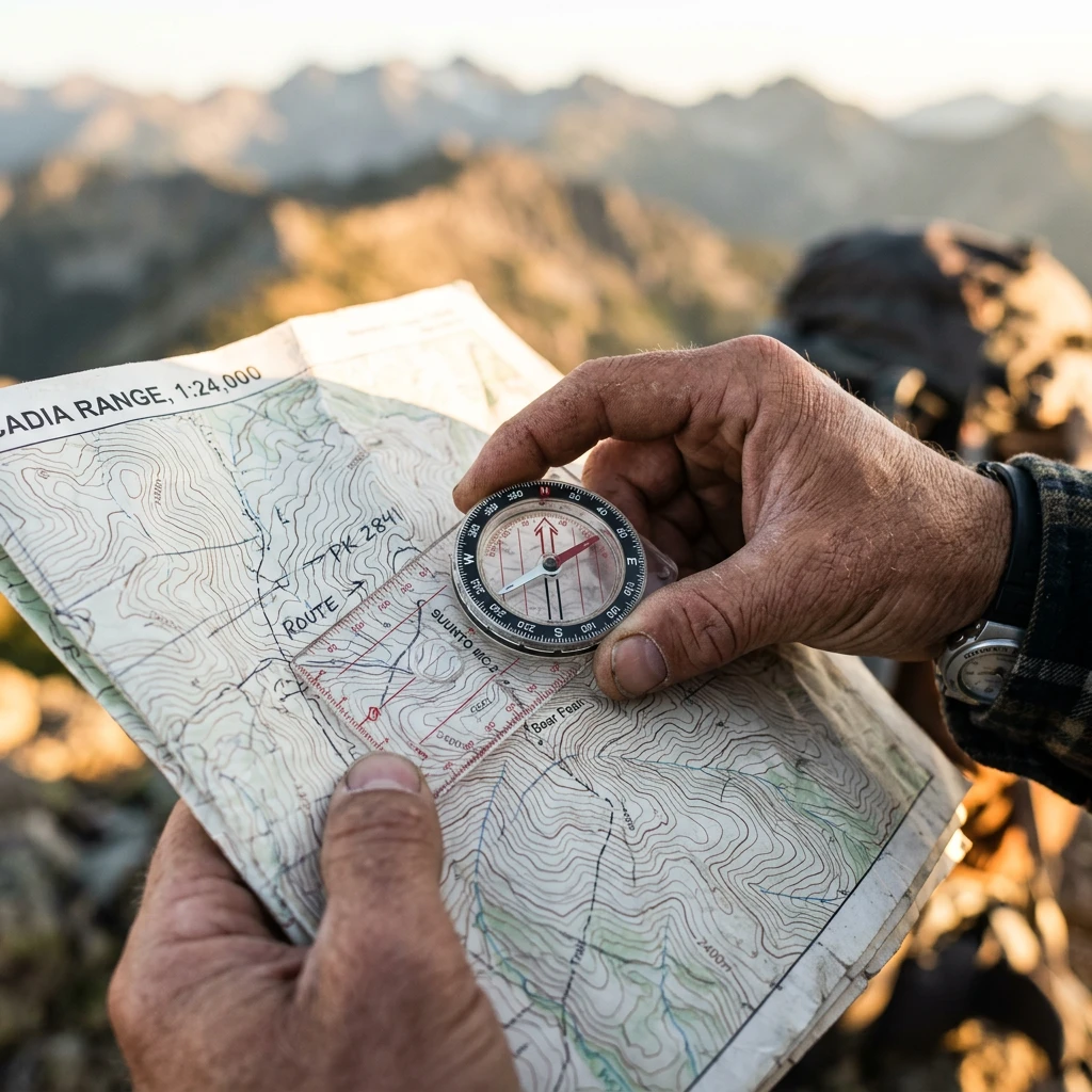 Navigation-skills-without-GPS-map-reading-with-compass
