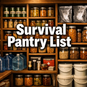 Survival-Pantry-List