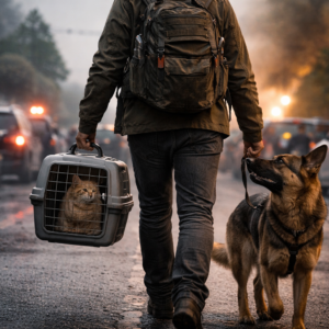 Twilight-escape-with-cat-and-dog
