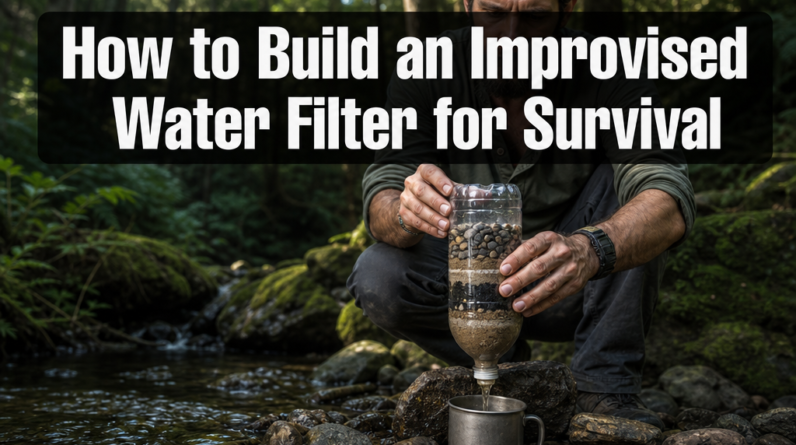 An Improvised Water Filter Survival Method Is Explained: The Complete Field Guide