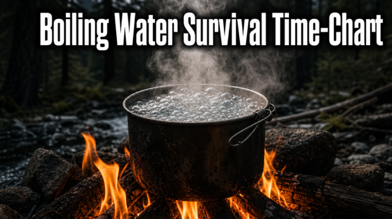 Boiling Water Survival Time-Chart: The Complete Guide to Safe Water in Any Emergency