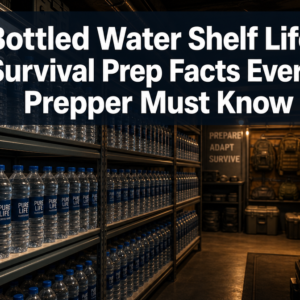 Bottled Water Shelf-Life Survival Prep Facts Every Prepper Needs to Know
