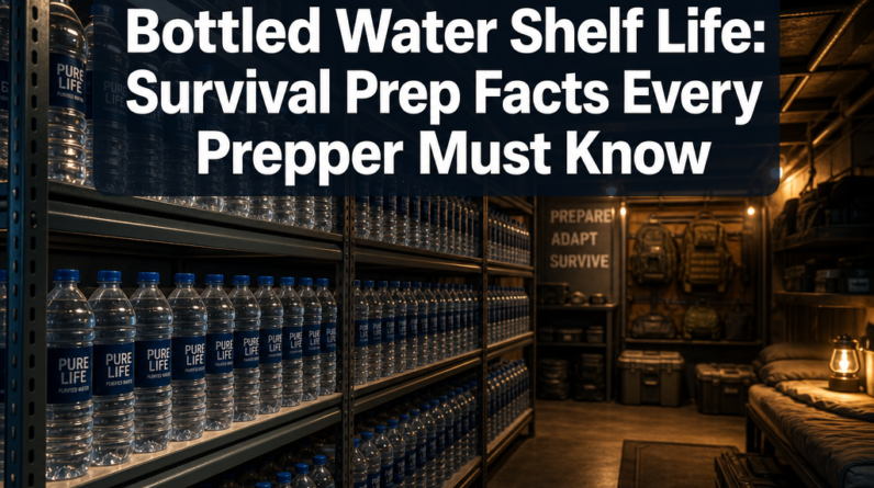Bottled Water Shelf-Life Survival Prep Facts Every Prepper Needs to Know