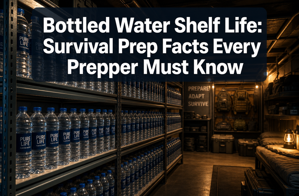 Bottled Water Shelf-Life Survival Prep Facts Every Prepper Needs to Know