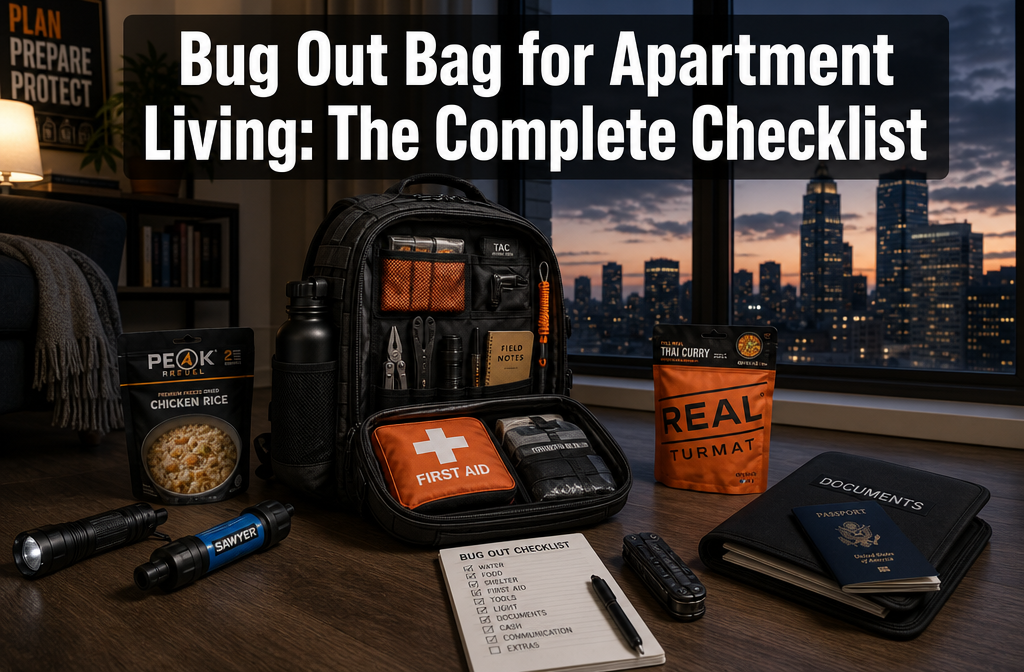 Bug Out Bag for Apartment Living Checklist: The Complete Urban Prepper's Guide