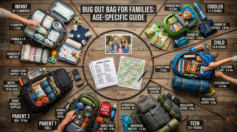 Family-Bug-Out-Bag-Age-Specific-Guide