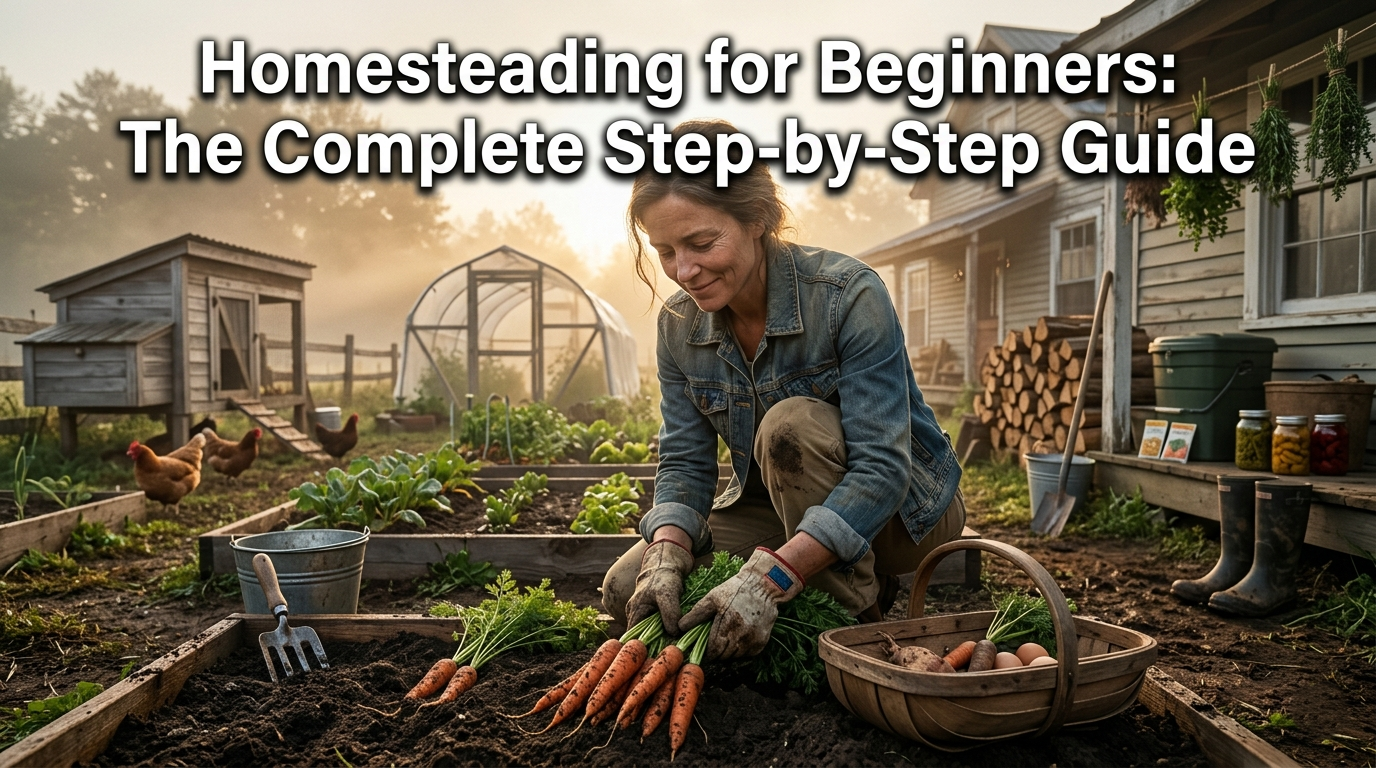 How to Start Homesteading From Scratch — The Complete Beginner’s Guide