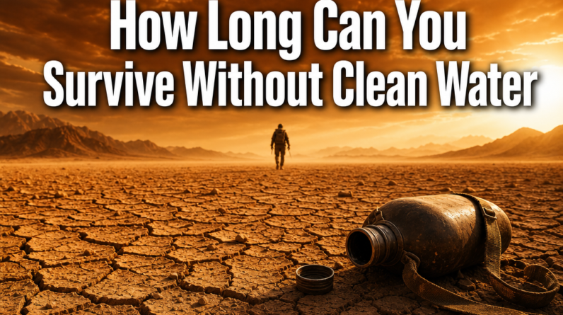 How Long Can You Survive Without Clean Water — The Complete Survival Guide