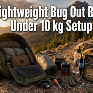 Lightweight Bug Out Bag Under 10 kg Setup: The Complete 2026 Guide