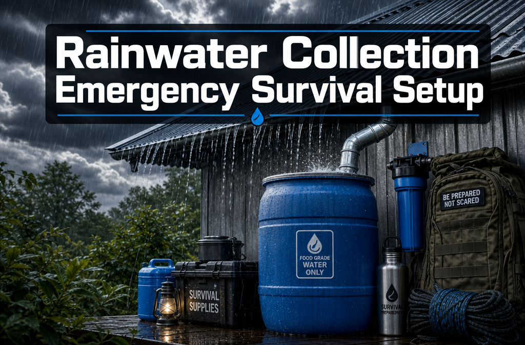 Rainwater Collection Emergency Survival Setup: The Complete Practical Guide