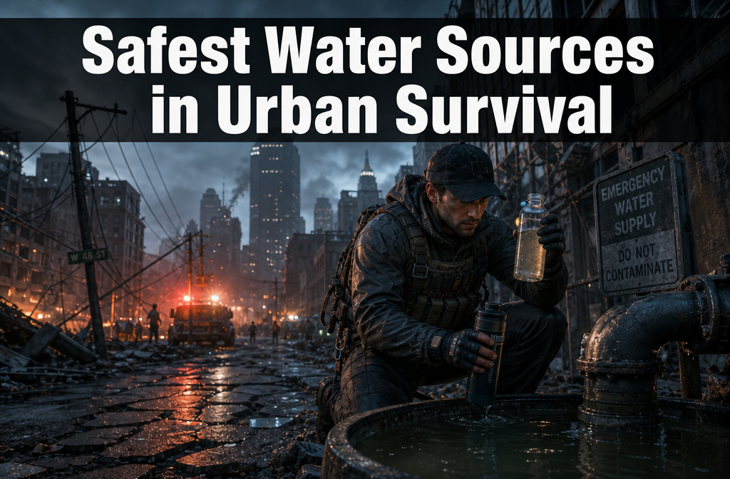 Safest Water Sources in Urban Survival Scenarios: The Complete 2026 Guide