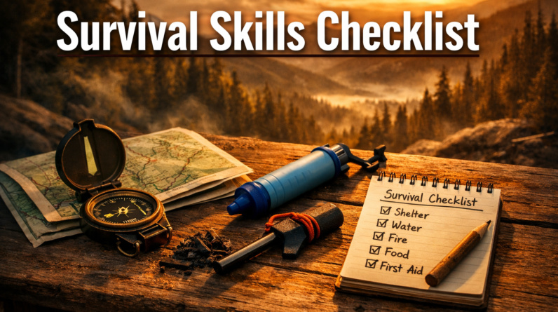 Survival-Skills-Checklist