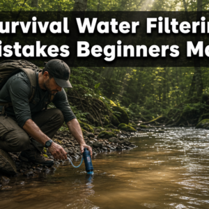 Survival Water Filtering Mistakes Beginners Make (And How to Fix Them Before They Cost You)