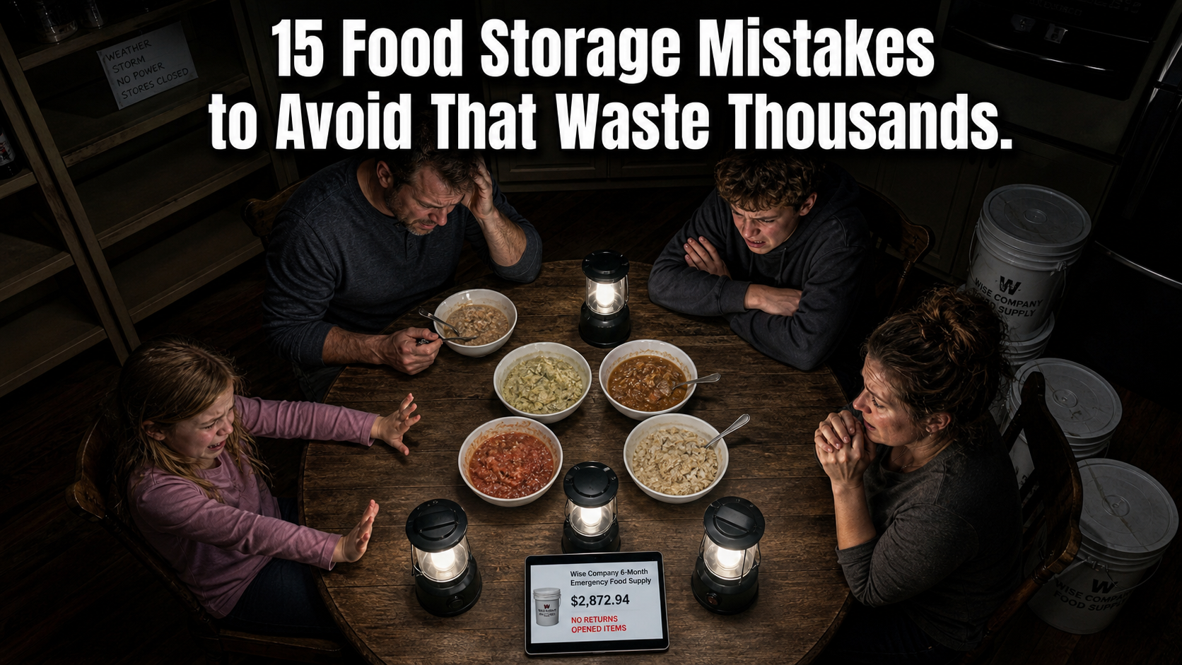 15 Food Storage Mistakes to Avoid