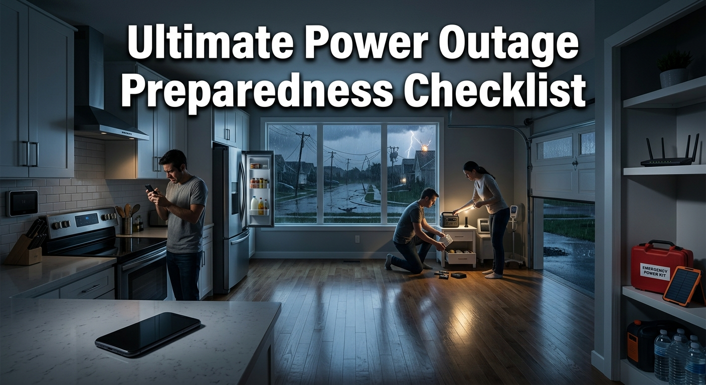 Ultimate Power Outage Preparedness Checklist