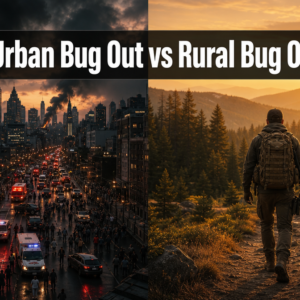 Urban Bug Out vs Rural Bug Out Differences: The Complete Comparison Guide