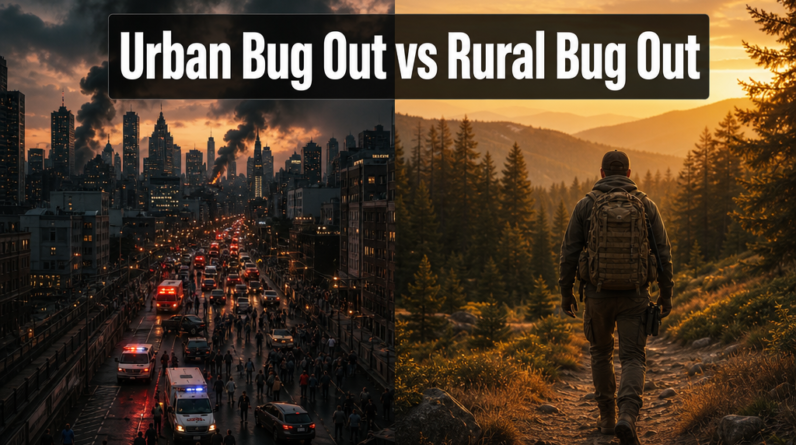 Urban Bug Out vs Rural Bug Out Differences: The Complete Comparison Guide