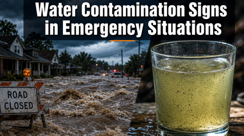 Water Contamination Signs in Emergency Situations: The Complete Survival Guide