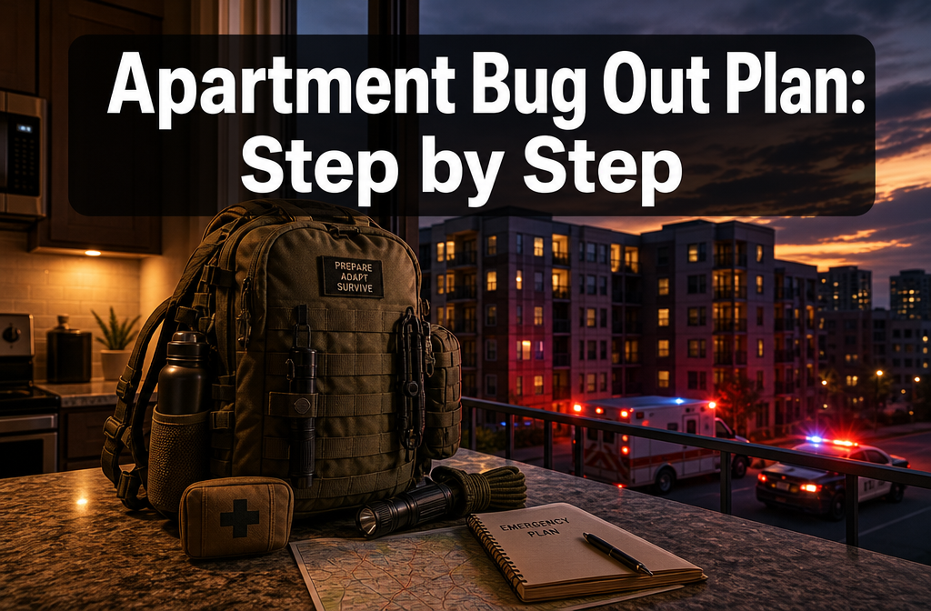 How to Create an Apartment Bug Out Plan Step by Step