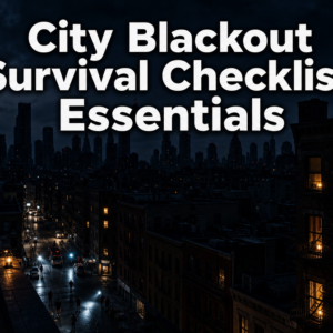 city blackout survival checklist essentials