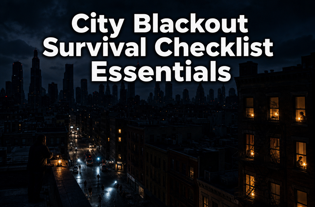 City Blackout Survival Checklist Essentials