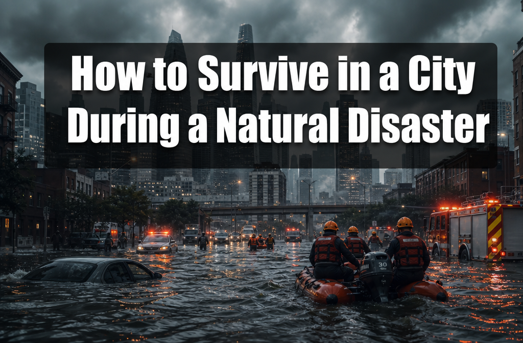 How to Survive in a City During a Natural Disaster