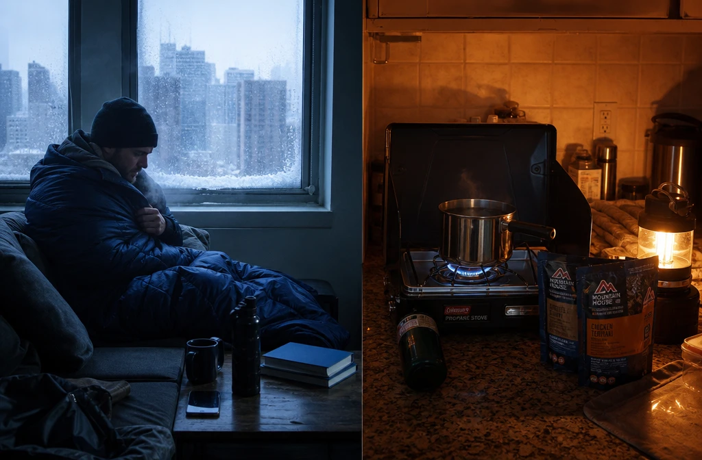 How to Survive in an Apartment Without Power, Water, or Heat
