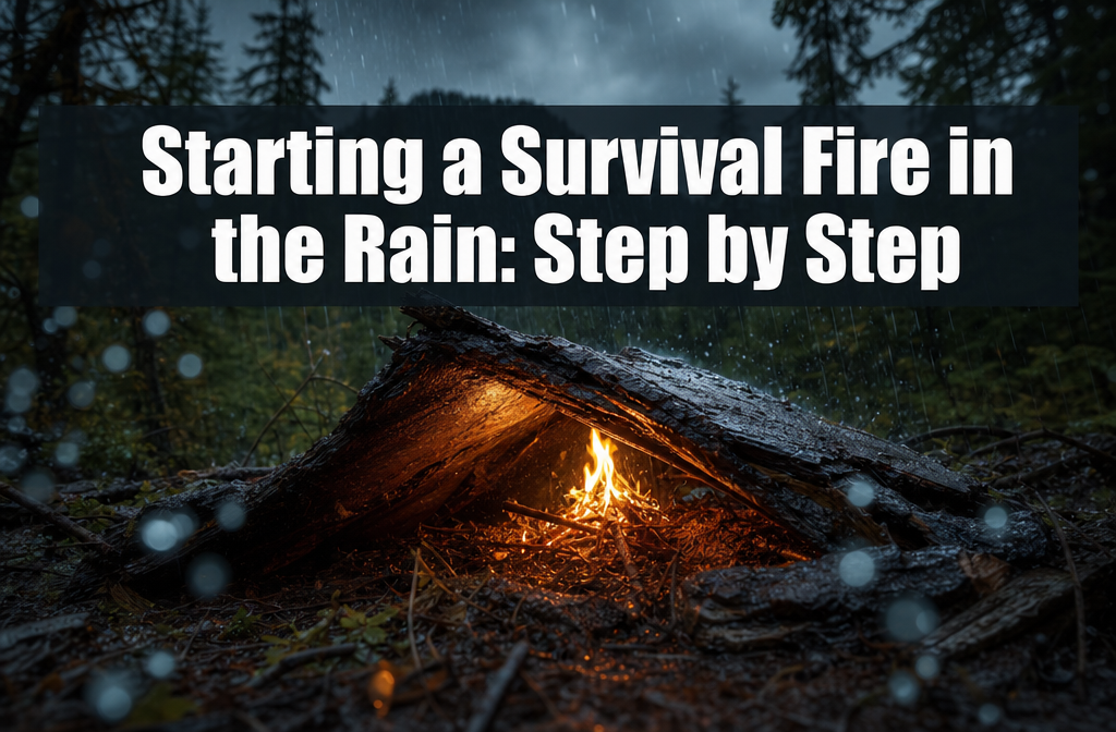How to Start a Survival Fire in Rain: Complete Step-by-Step Guide