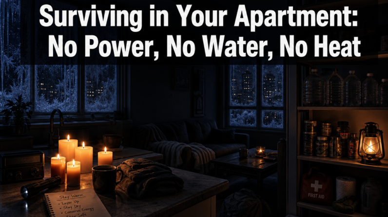 surviving in apartment without power, water or heat