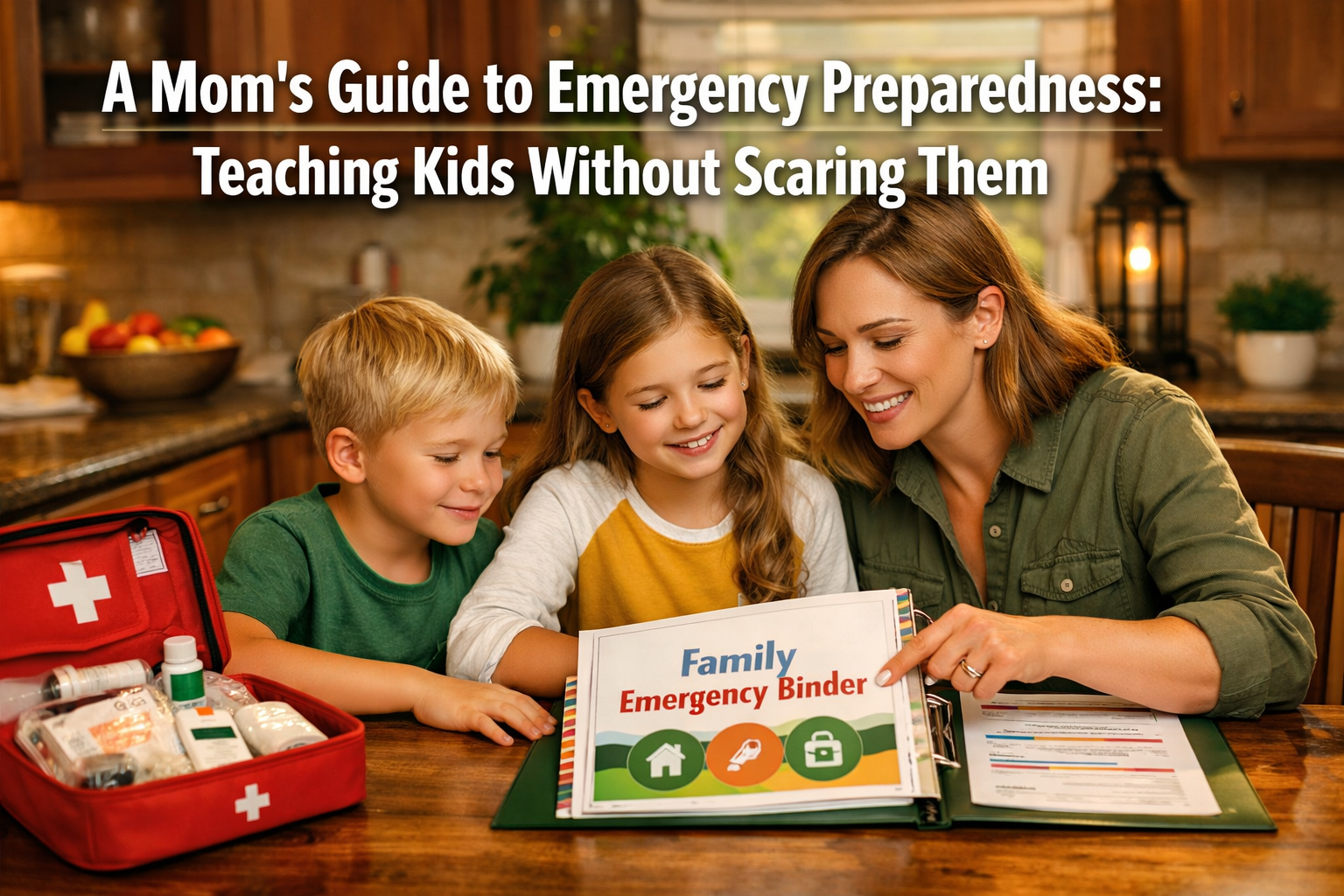 Kids Emergency Preparedness: A Mom’s Guide to Teaching Without Fear