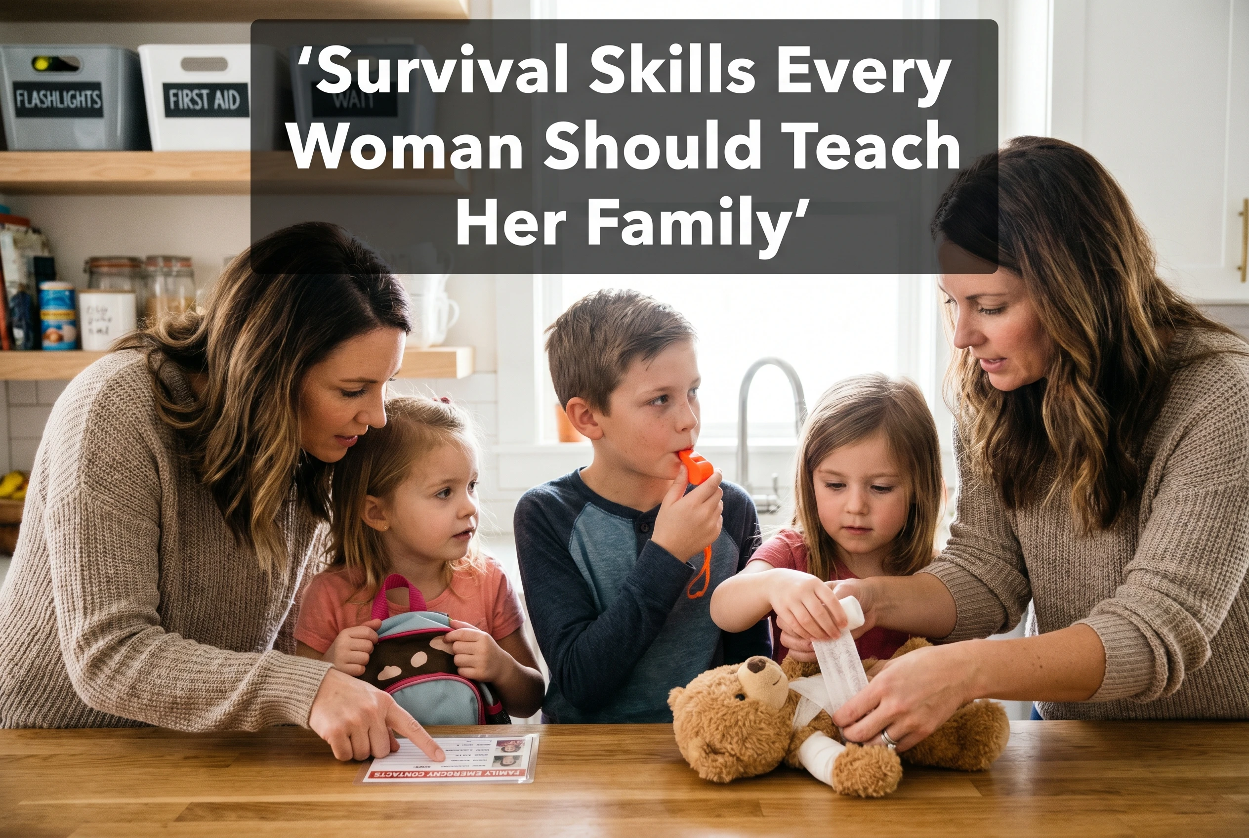 Common Mistakes Women Make When Building an Emergency Kit