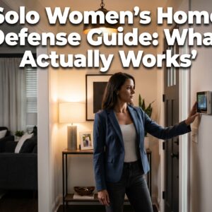 Solo Women's Home Defense Guide: What Actually Works