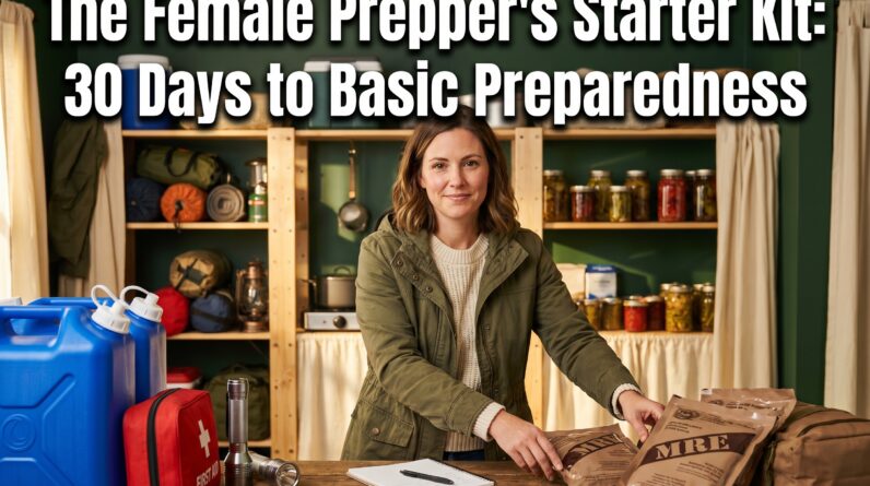 The Female Prepper's Starter Kit: 30 Days to Basic Preparedness