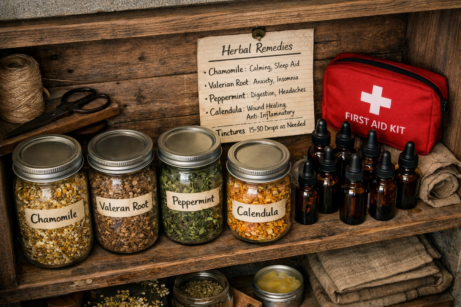 What Basic Herbal Medicine Supplies Should Every Home Have