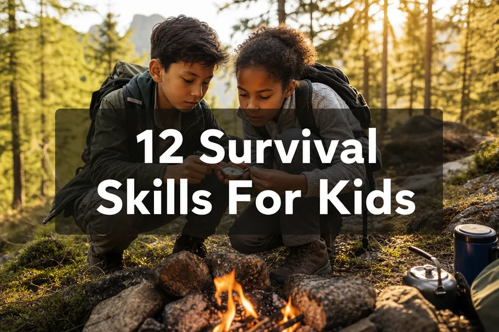 12 Survival Skills For Kids: What Every Prepared Parent Should Teach