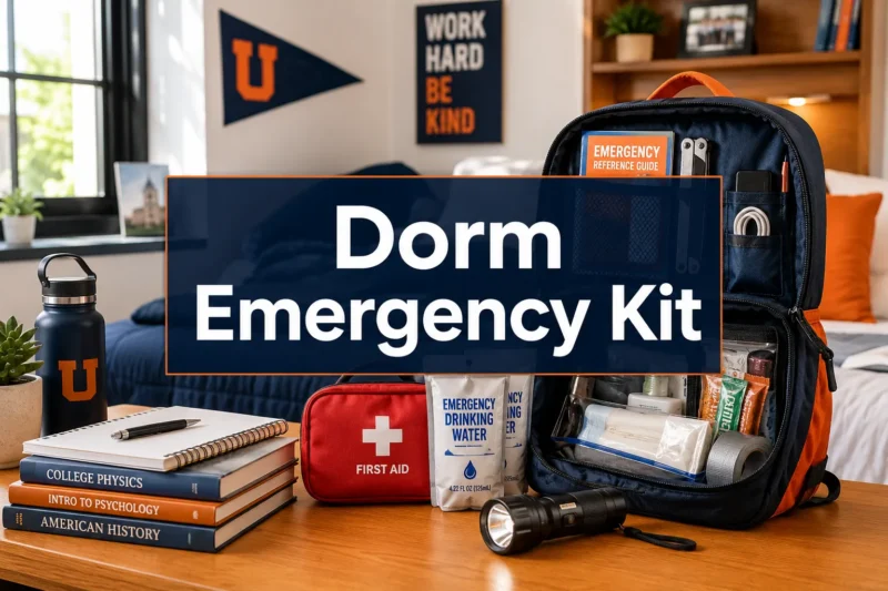 College Dorm Emergency Kit: Apartment-Sized Preparedness for Students