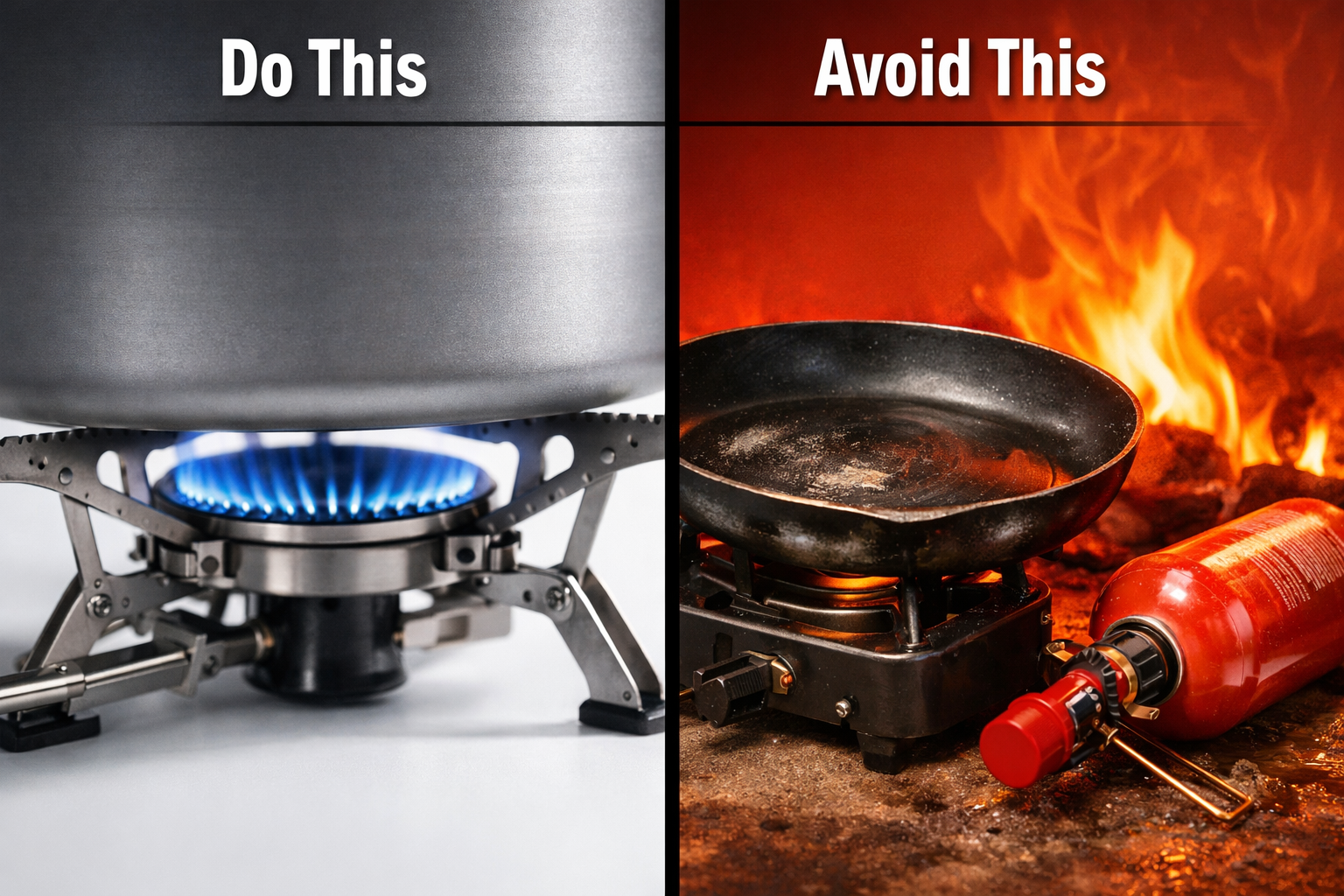 Common Mistakes When Cooking on Camp Stoves