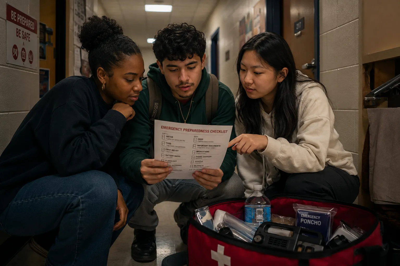 Common Mistakes When Packing a Dorm Emergency Kit