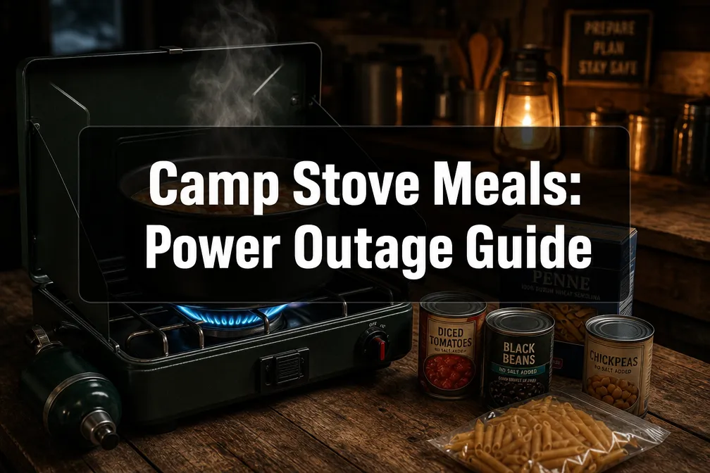 Camp Stove Cooking: 20 Quick Meals for Power Outages