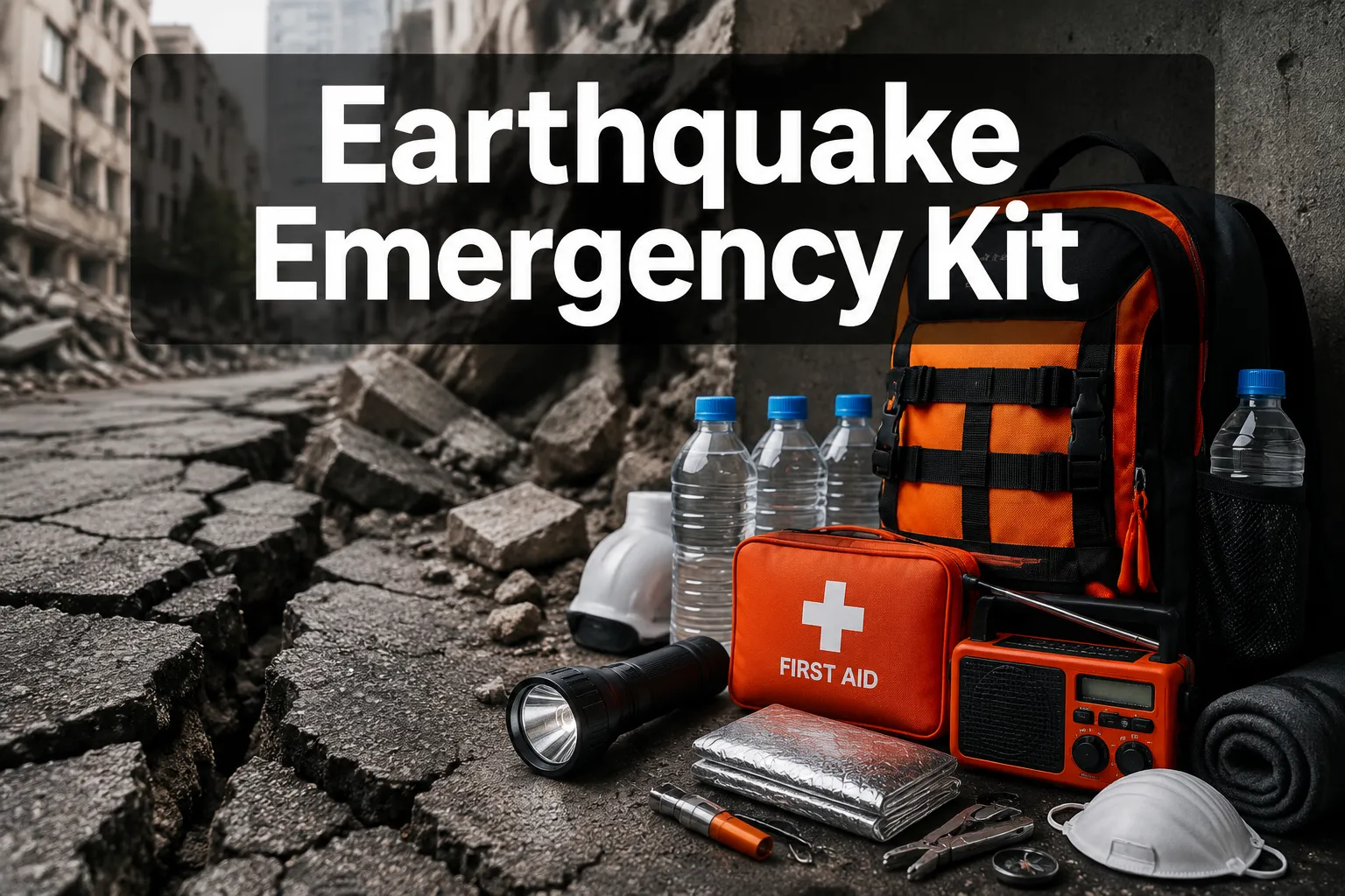 Earthquake Emergency Kit: The Definitive Checklist