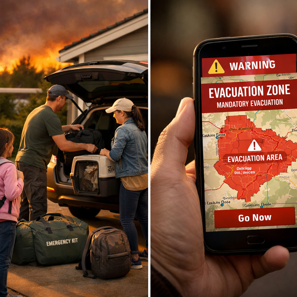 How Do You Evacuate Safely With Pets During a Wildfire