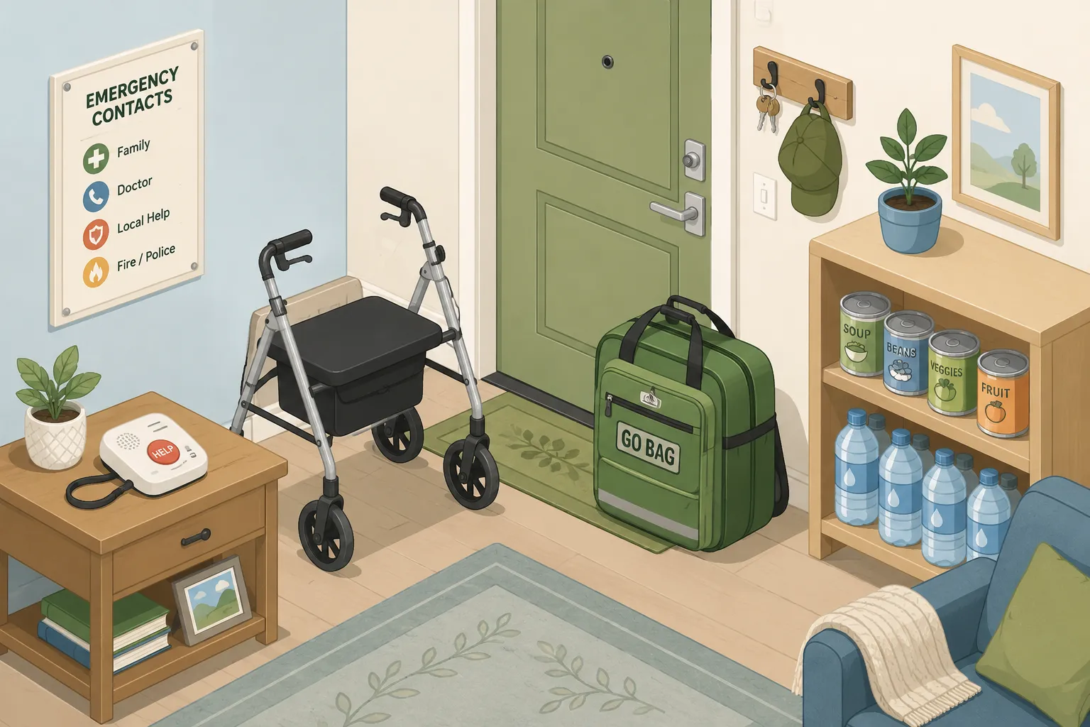 How to Prepare Aging Parents for Natural Disasters