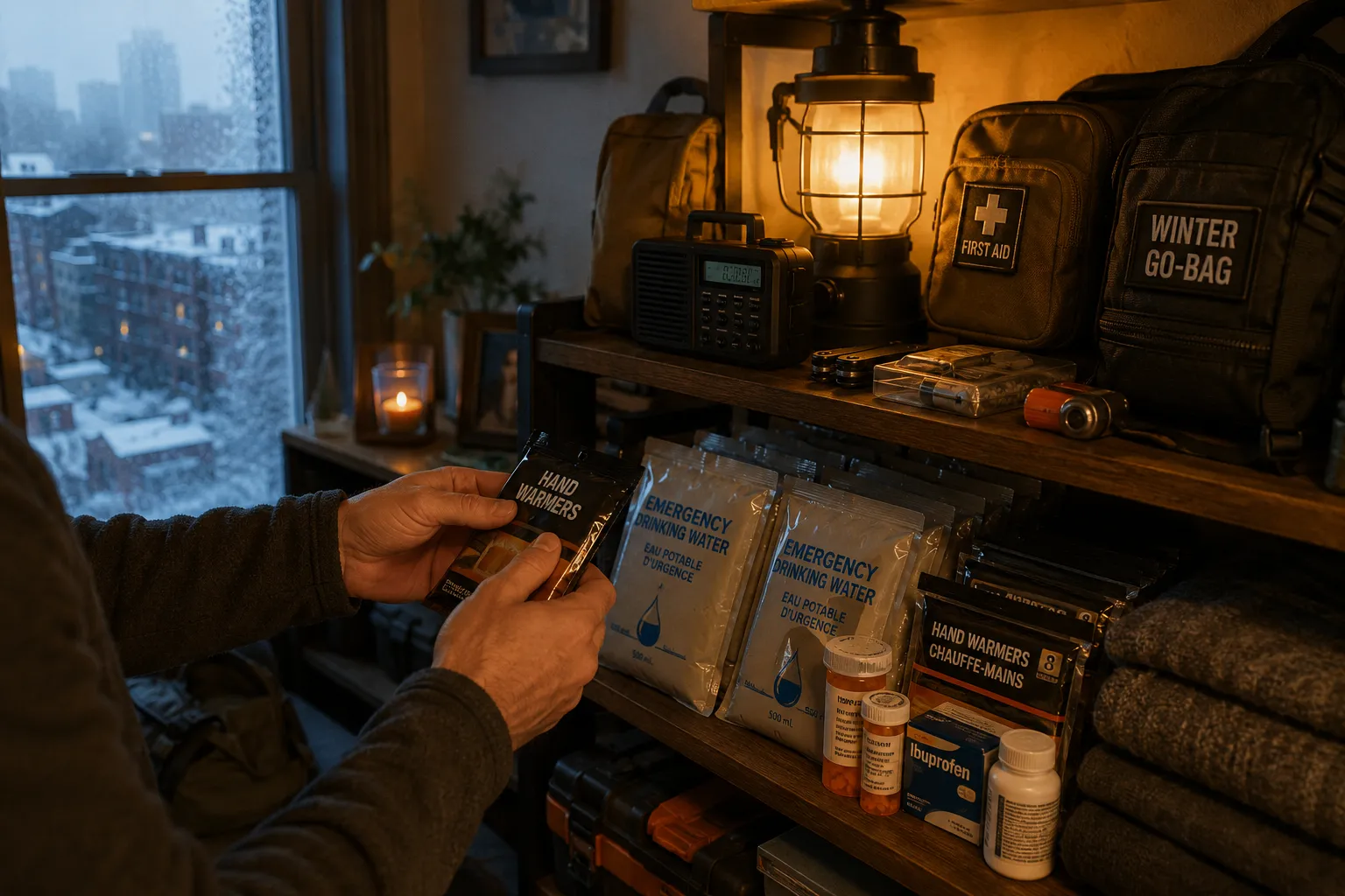 How to Prepare for a Blizzard If You Live in an Apartment