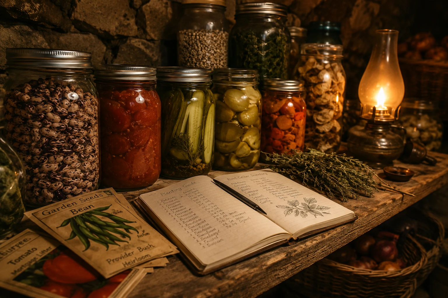 How to Preserve and Store Survival Garden Food Without Electricity