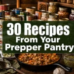 How to Use Your Food Storage: 30 Recipes From Your Prepper Pantry
