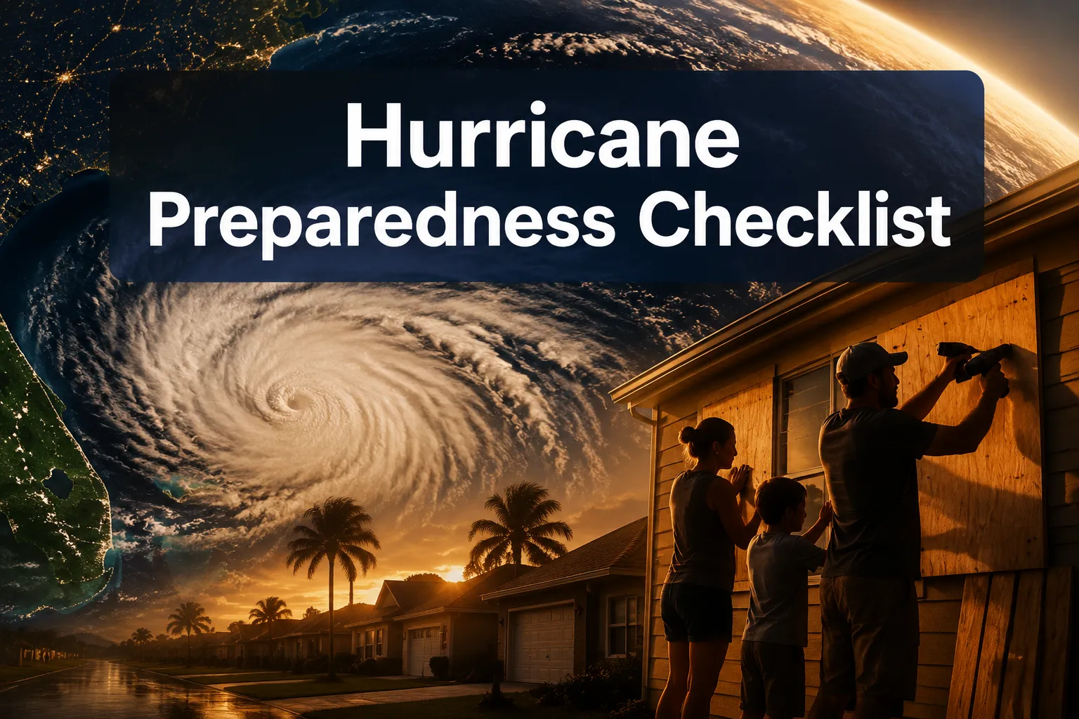 Hurricane Preparedness Checklist: Complete Family Guide by Category