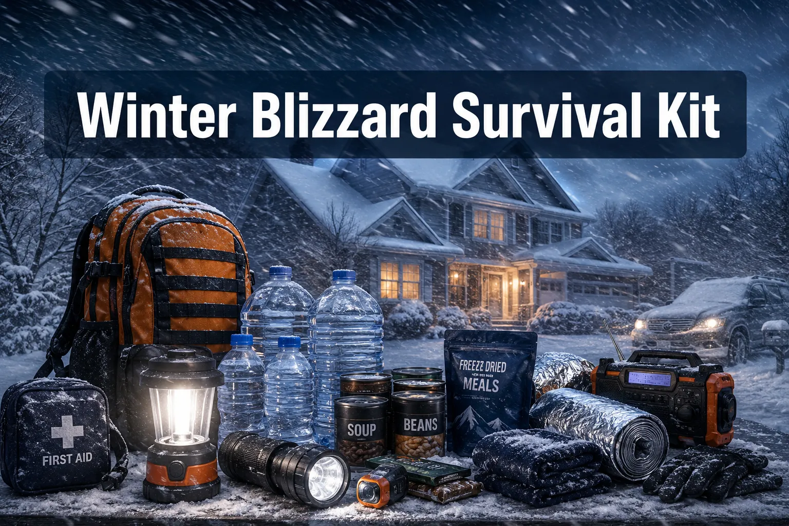 Winter Blizzard Survival Kit: What You Need Before the Storm Hits