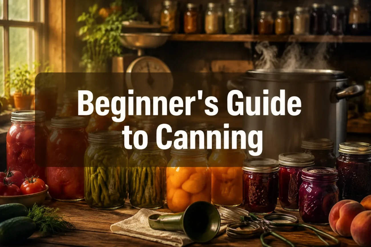 Beginner's Guide to Canning: Preserve Food for Emergencies and Every Day